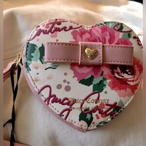 Juicy Couture Floral Zip Wristlet NWT